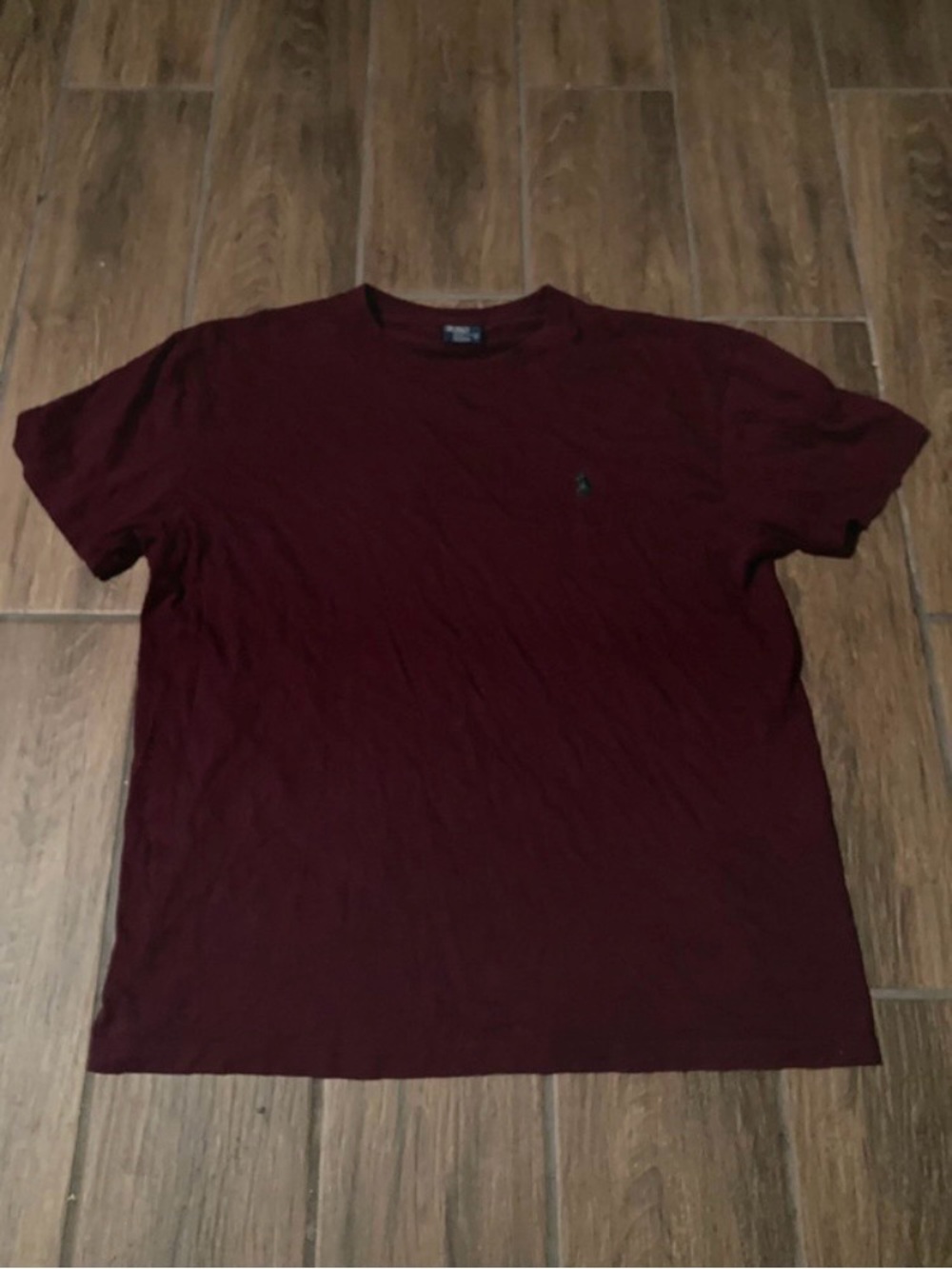 Ralph Lauren burgundy t shirt